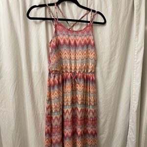 Summer long dress with empire waist